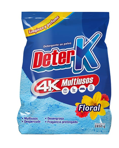 DETERGENTE DETERK X 3000 GR FLORAL/LAVANDA