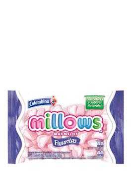 MASMELOS MILLOWS X 145 GR CORAZON