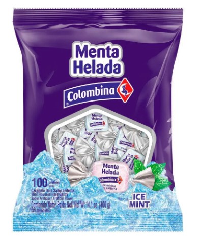 DULCE MENTA HELADA X 100 U TRADIC 400G