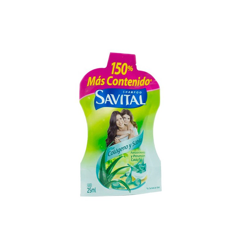 SHAMPOO SAVITAL X 25 ML COLAGENO