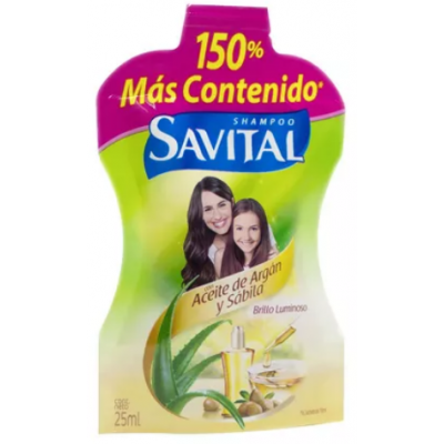 SHAMPOO SAVITAL X 25 ML ARGAN