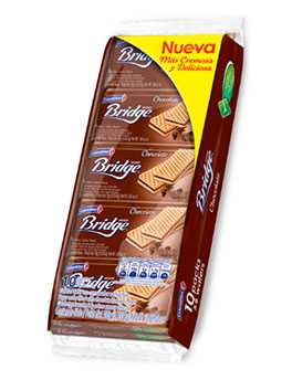 GALLETA BRIDGE X 8 U CHOCOLATE 240 G