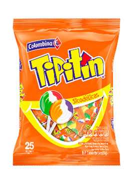 CHUPETA TIPITIN X 25 UN SICODELICA