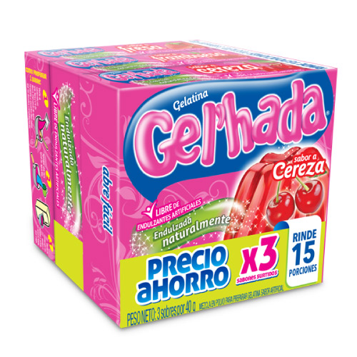 GELATINA GEL HADA X 3 UN