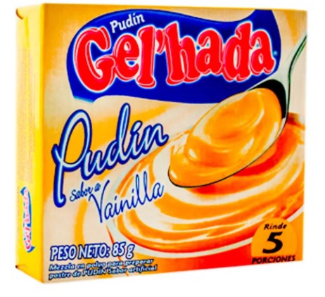PUDIN GEL HADA X 85 GR VAINILLA
