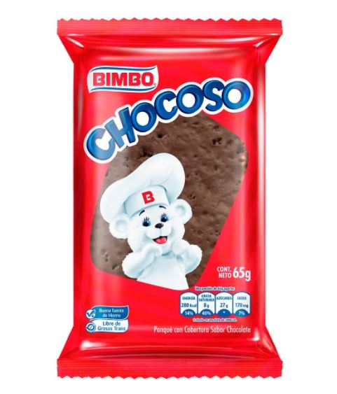 CHOCOSO BIMBO X 65 GR