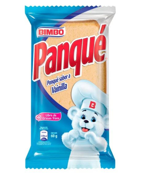 PANQUE BIMBO VAINILLA X 60 GR