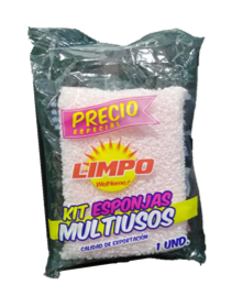 ESPONJA LIMPO COLORES X 1 U