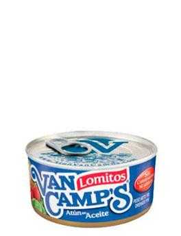 ATUN VAN CAMPS LOMO ACEITE X 160 GR