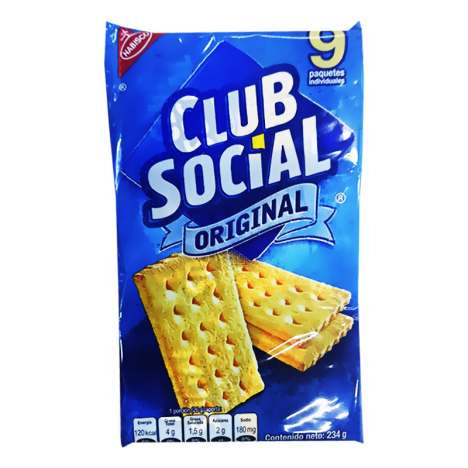 GALLETA CLUB SOCIAL X 9U 234G ORIGINAL
