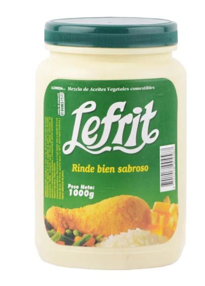 MANTECA LEFRIT X 1000 GR