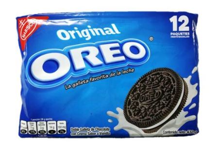 GALLETA OREO 12X4 U 432G ORIGINAL