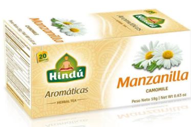 AROMATICA HINDU X 20 SB 18 GR MANZANILLA