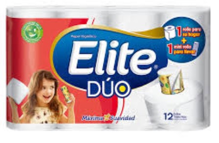 PAPEL HIG ELITE DUO X 12 ROL