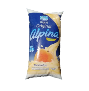 YOGURT ALPINA BS X 900 ML MELOCOTON