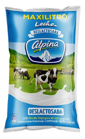 LECHE ALPINA BS DESLACTO X 1100 ML
