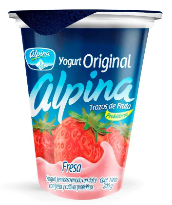 YOGURT ALPINA VASO X 150 ML FRESA