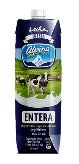 LECHE ALPINA CJ ENTERA X 1000 ML
