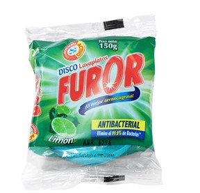 LAVA LOZA FUROR X 130 GR DISCO LIMON