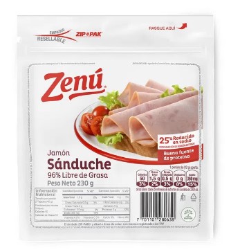 JAMON ZENU SDW X 230 GR