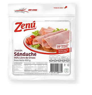 JAMON ZENU SDW X 450 GR