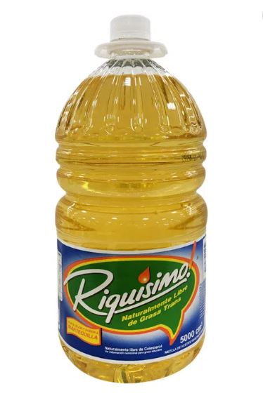 ACEITE RIQUISIMO X 5000 ML