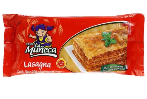 LASAGNA LA MUÑECA X 200 GR