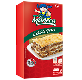 LASAGNA LA MUÑECA X 400 GR