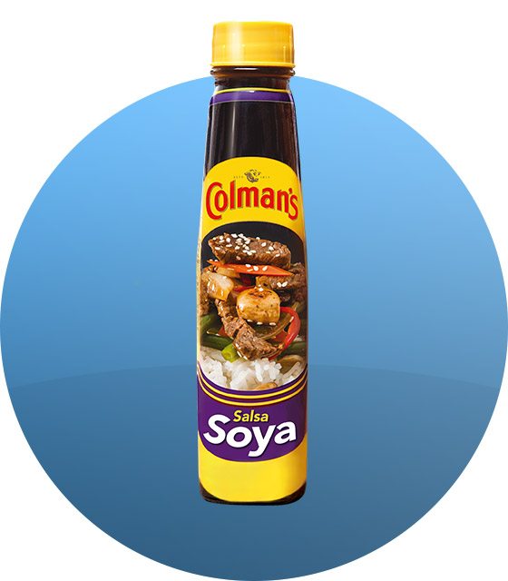 SALSA COLMANS X 180 GR SOYA