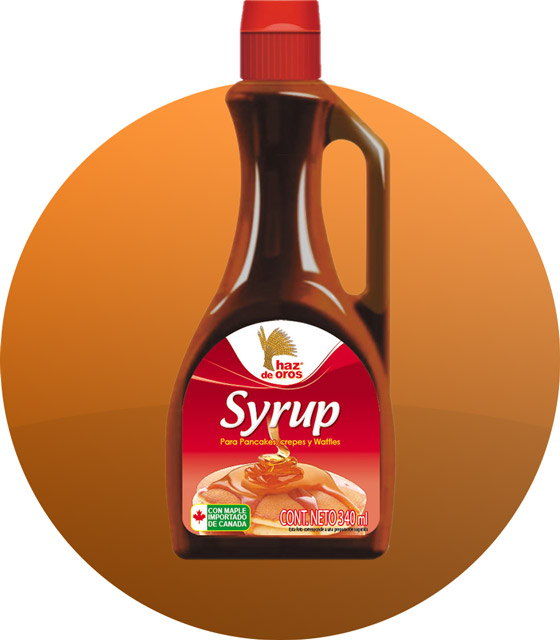 SYRUP HAZ ORO X 340 ML