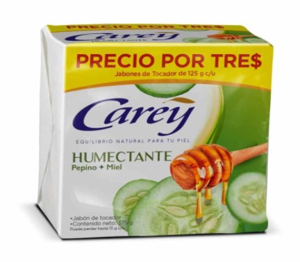 JABON BARRA CAREY X 110 GR HUMECTACION NATURAL