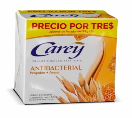 JABON BARRA CAREY X 110 GR PROTECCION NATURAL ANTIBACT