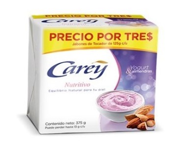 JABON BARRA CAREY X 110 GR NUTRICION NATURAL