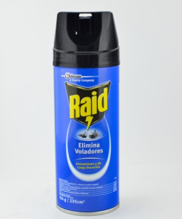 INSECTICIDA RAID VOLADORES X 285 ML