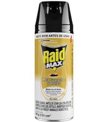 INSECTICIDA RAID RASTREROS MAX X 285 ML