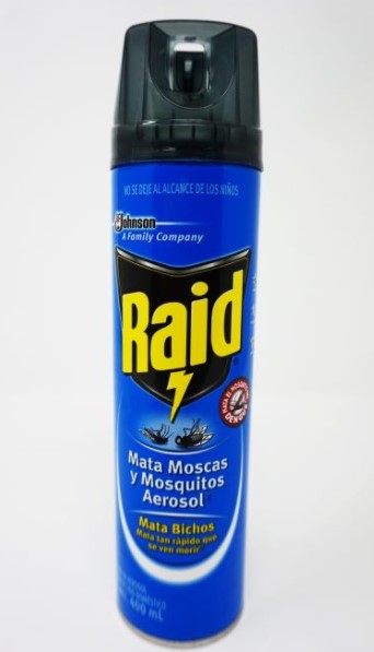 INSECTICIDA RAID VOLADORES X 400 ML