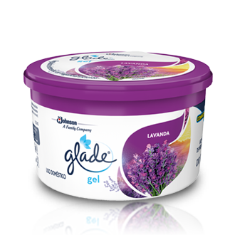 AMBIENTADOR GLADE GEL X 70 GR LAVANDA