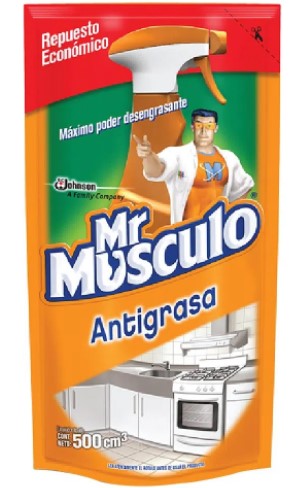 DESENGRASANTE MR MUSCULO COCINA DP VERD X 500 ML