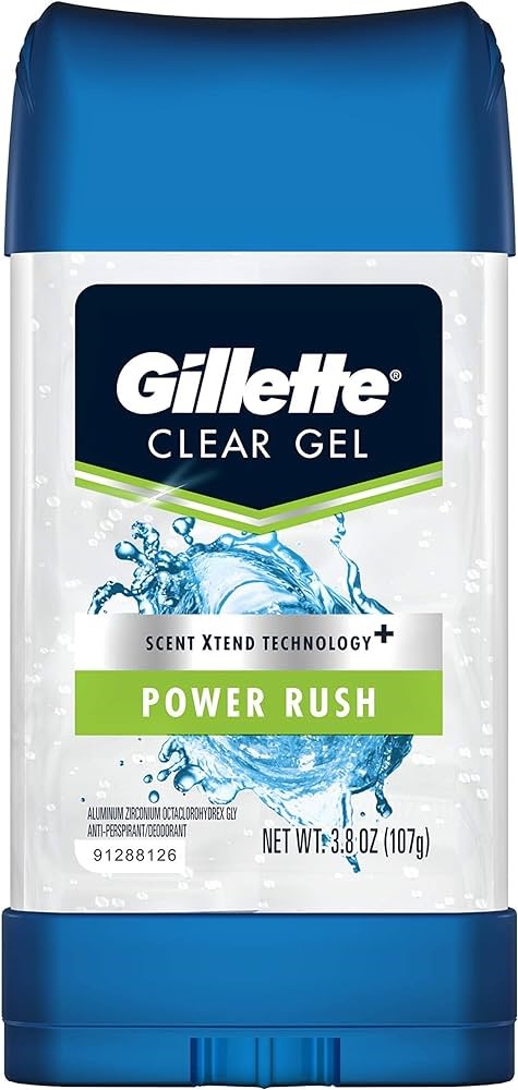 DESS GILLETTE X 113 GR POWER RUSH