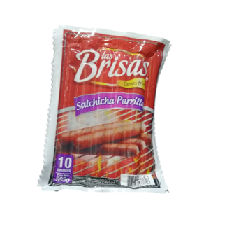SALCHICHA LAS BRISAS PARRILLA X 10U 595GR