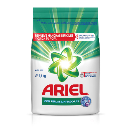 DETERGENTE ARIEL REGUL X 1500 GR