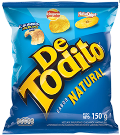 PASABOCA DETODITO X 150/165 GR NATURAL