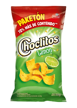 PASABOCA CHOCLITO X 50/45 GR LIMON