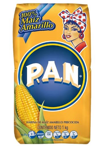 HARINA MAIZ PAN AMARILLA X 1000 GR
