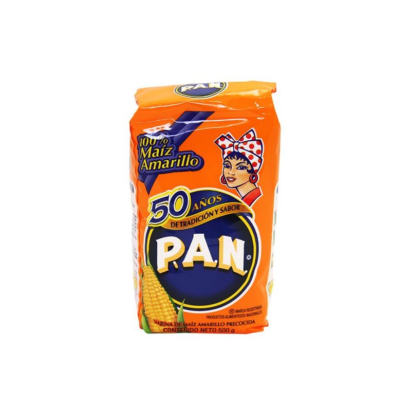 HARINA MAIZ PAN AMARILLA X 500 GR