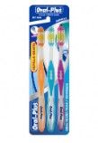 CEPILLO DENTAL ORAL PLUS X 3 U CALIPSO SUAVE