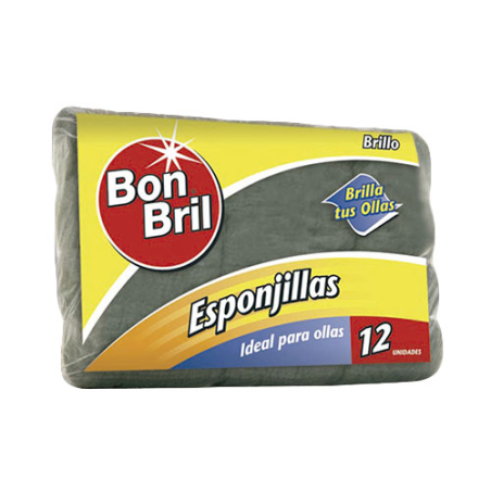 ESPONJILLAS MINI BON BRIL X 12 U