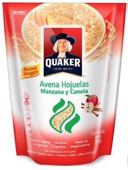 AVENA QUAKER HOJUELA MANZ CANE X 300 GR