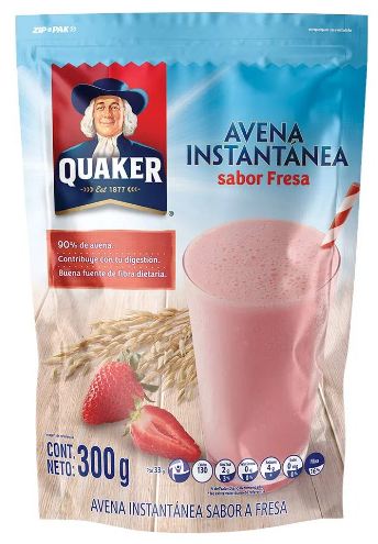 AVENA QUAKER INSTA X 300 GR FRESA