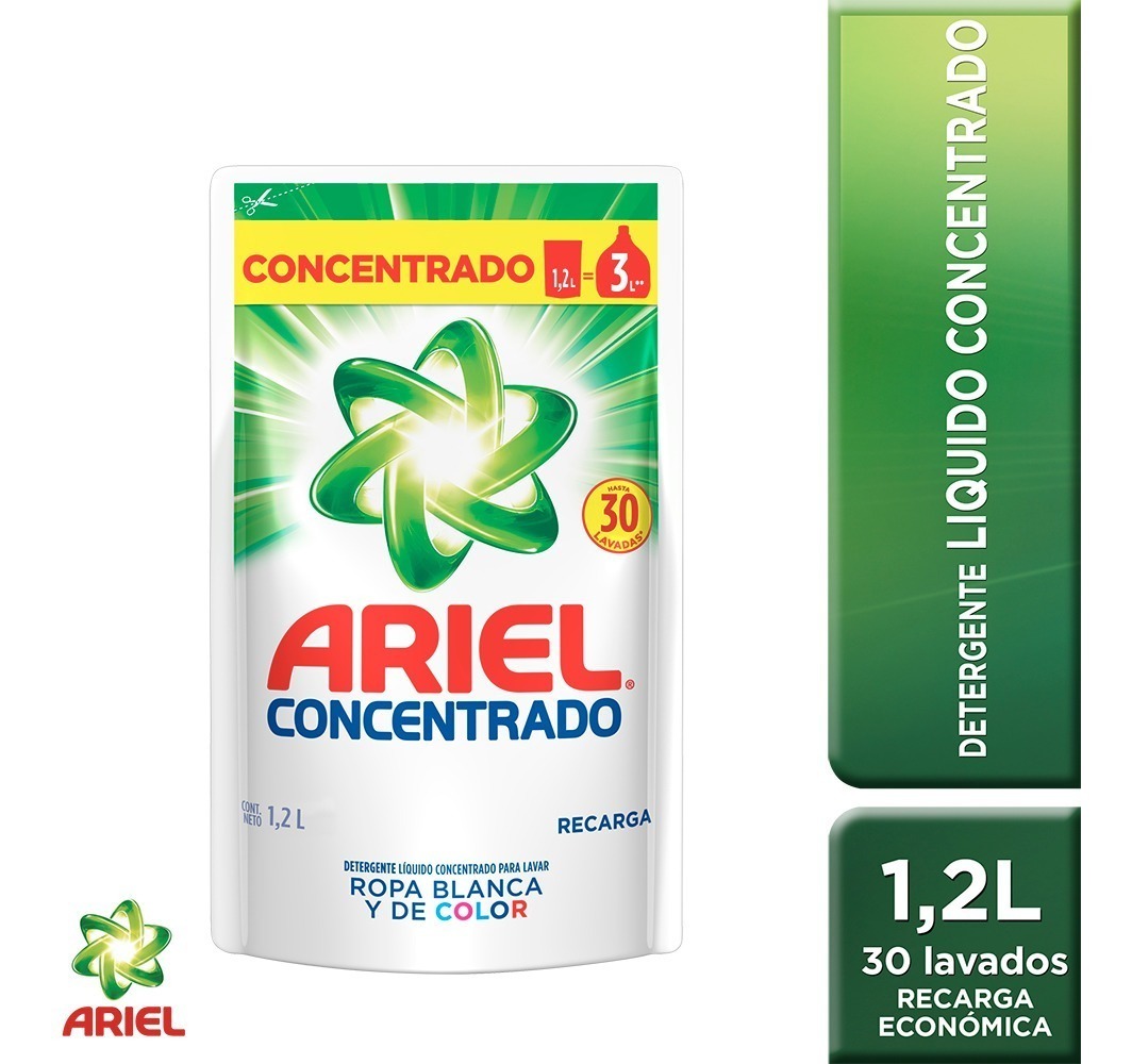 DETERGENTE ARIEL LIQ REGUL X 1200 ML